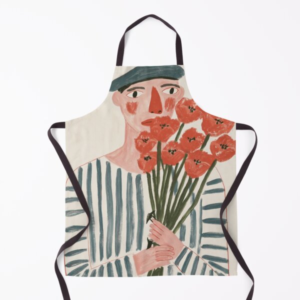 Item preview, Soft Rebel with Red Blooms designed and sold by Print Fiction.