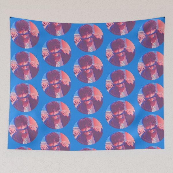 Item preview, SOOBIN Pink sunset- Big icon Blue version designed and sold by Enhyconss.