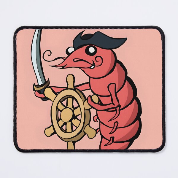 Item preview, Pirate Shrimp Nautical designed and sold by wronikowsDaa.