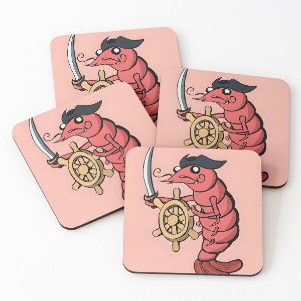 Item preview, Pirate Shrimp Nautical designed and sold by wronikowsDaa.