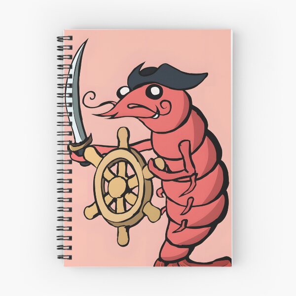 Item preview, Pirate Shrimp Nautical designed and sold by wronikowsDaa.