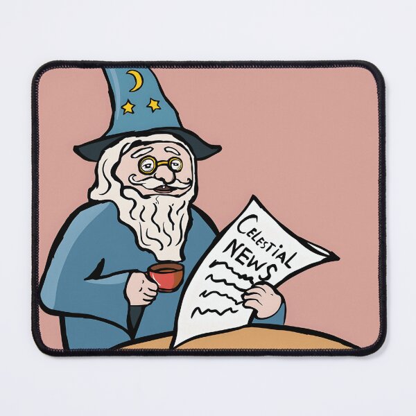 Item preview, Celestial News Wizard designed and sold by wronikowsDaa.