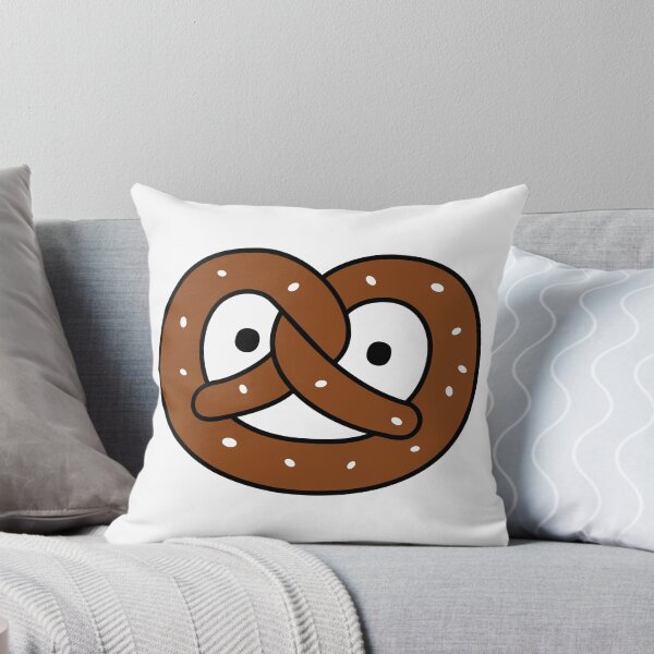 Item preview, Cute Chatty Pretzel – Funny Talking Pretzel Character Gift for Snack Lovers designed and sold by Wurstlady.