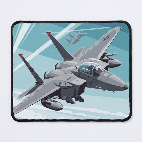 Item preview, F-15 Strike Eagle Banking Illustration designed and sold by Airpower Art.