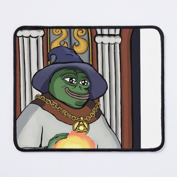 Item preview, Pepe The Frog Wizard Mage Meme designed and sold by wronikowsDaa.