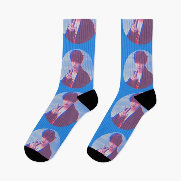 Item preview, SOOBIN Pink sunset- Big icon Blue version designed and sold by Enhyconss.