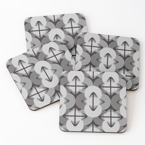 Item preview, Monochrome Geometric Arrows Seamless Pattern designed and sold by PoeticRecipeST.