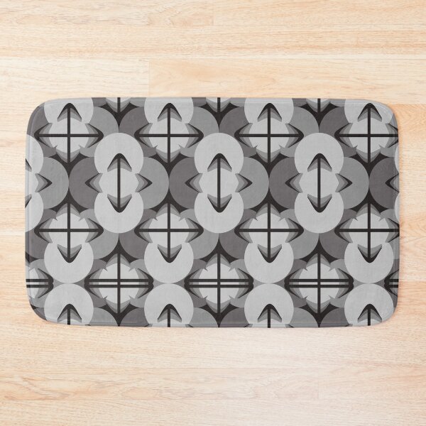 Item preview, Monochrome Geometric Arrows Seamless Pattern designed and sold by PoeticRecipeST.