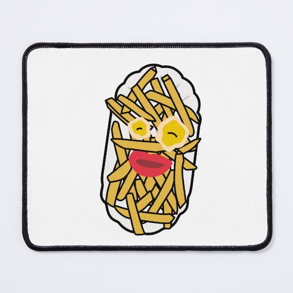 Item preview, Cute French Fries with Ketchup and Mayo – Funny Food Character Gift for Fries Lovers designed and sold by Wurstlady.