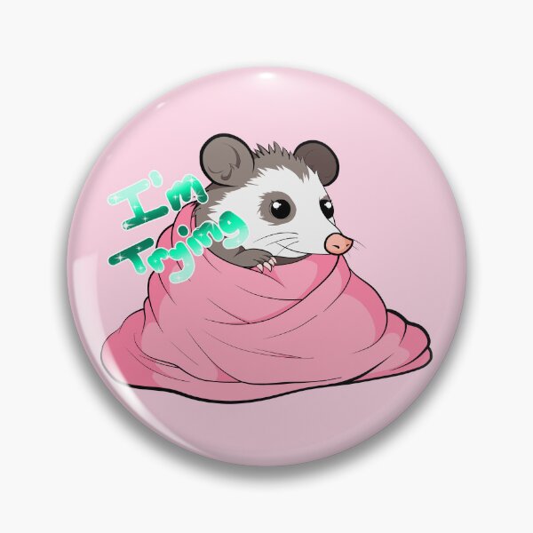 Item preview, I'm Trying designed and sold by SwampScribbles.