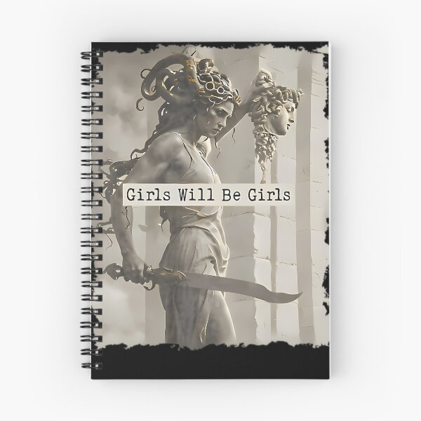 Item preview, Girl Will Be Girls Medusa Feminist Women designed and sold by FernYouFable.