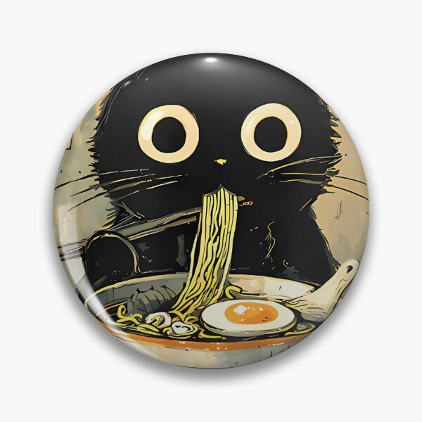 Item preview, Kawaii Ramen Cat Retro Japanese Noodles Artwork designed and sold by VividEclipse.