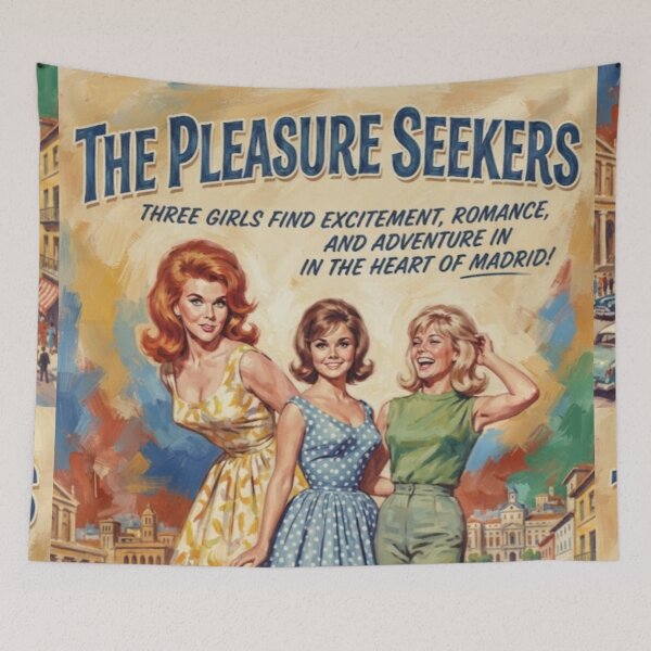 Item preview, The Pleasure Seekers Fine Art Tribute designed and sold by Art's Diner.