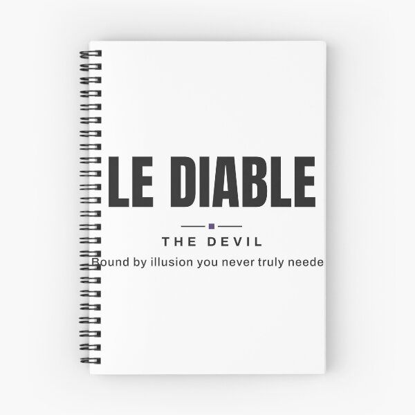 Item preview, The Devil | Real Tarot of Marseille designed and sold by VestraDesign.