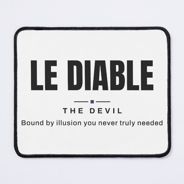 Item preview, The Devil | Real Tarot of Marseille designed and sold by VestraDesign.