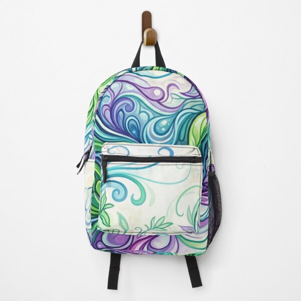 Item preview, Swirling fantasy shapes in color designed and sold by Sigtrix.
