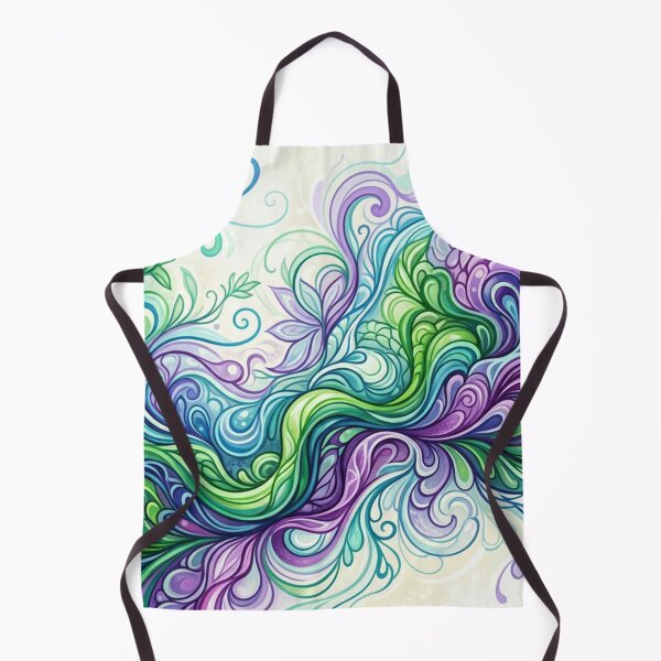 Item preview, Swirling fantasy shapes in color designed and sold by Sigtrix.