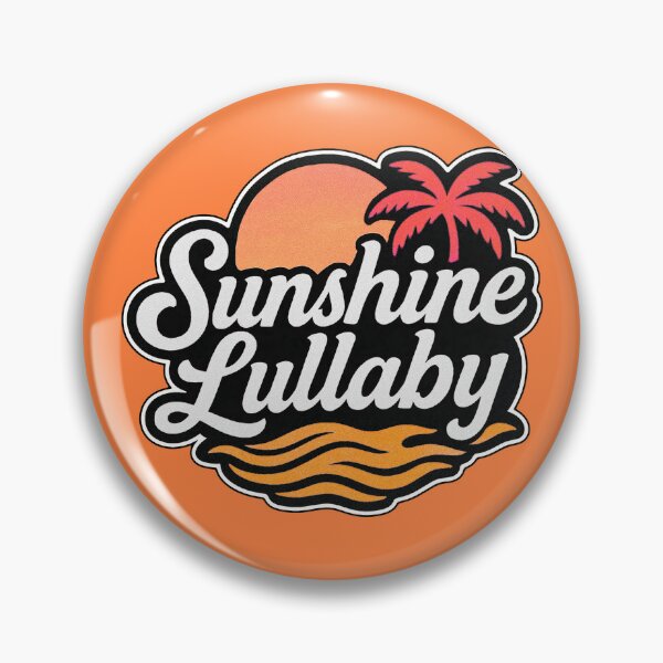 Item preview, SUNSHINE LULLABY ☀️ Logo Classic (Orange/Yellow) ©️ Simone Morana Cyla designed and sold by CYLA WORLD | Official Shop.