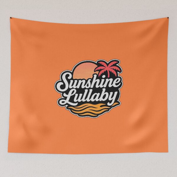 Item preview, SUNSHINE LULLABY ☀️ Logo Classic (Orange/Yellow) ©️ Simone Morana Cyla designed and sold by CYLA WORLD | Official Store.