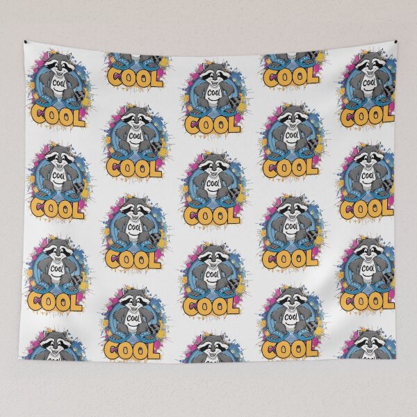 Item preview, Funny Raccoon - Cool Slipper designed and sold by gilliland-mies.