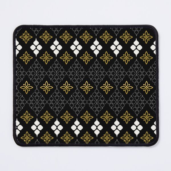 Item preview, Elegant Ornate Damask Black Gold Pattern designed and sold by Zaya_art.