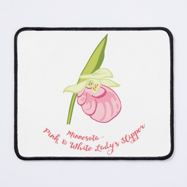 Item preview, Minnesota State Flower - Pink White Lady'S Slipper designed and sold by gilliland-mies.