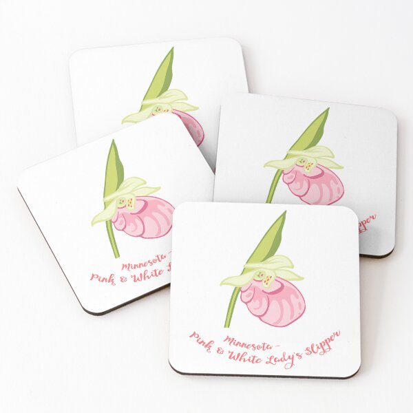 Item preview, Minnesota State Flower - Pink  White Lady'S Slipper designed and sold by gilliland-mies.