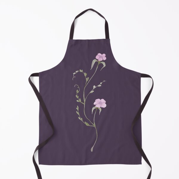 Item preview, Watercolor Pink Wildflower Sprig with Delicate Curving Stems designed and sold by Sagi Jane Art.