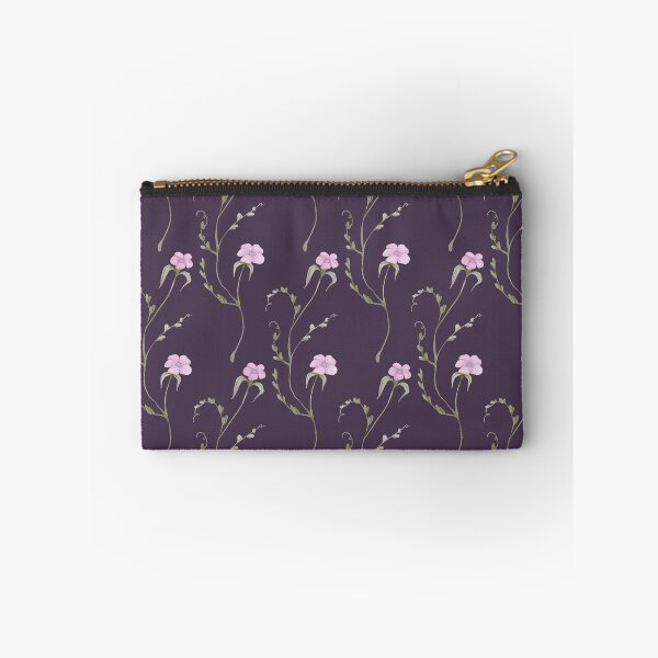 Item preview, Watercolor Pink Wildflower Sprig with Delicate Curving Stems designed and sold by Sagi Jane Art.