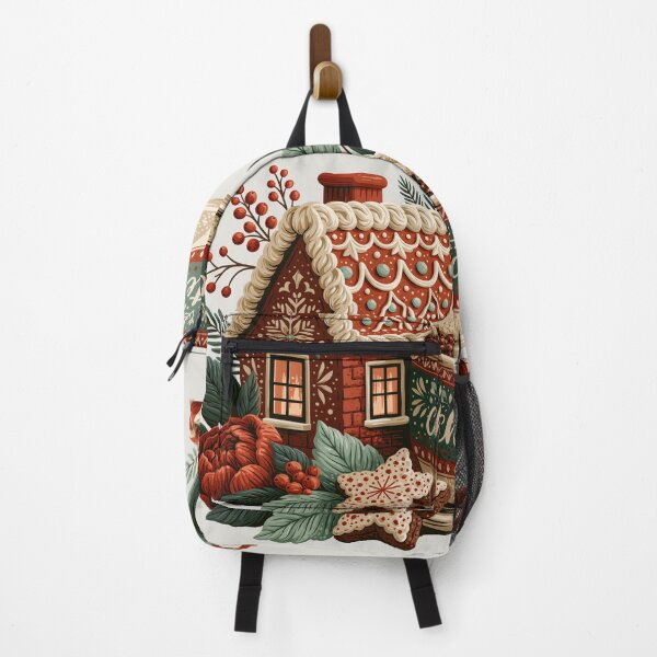 Item preview, Cozy Gingerbread House and Hot Chocolate Illustration designed and sold by colorful-white.