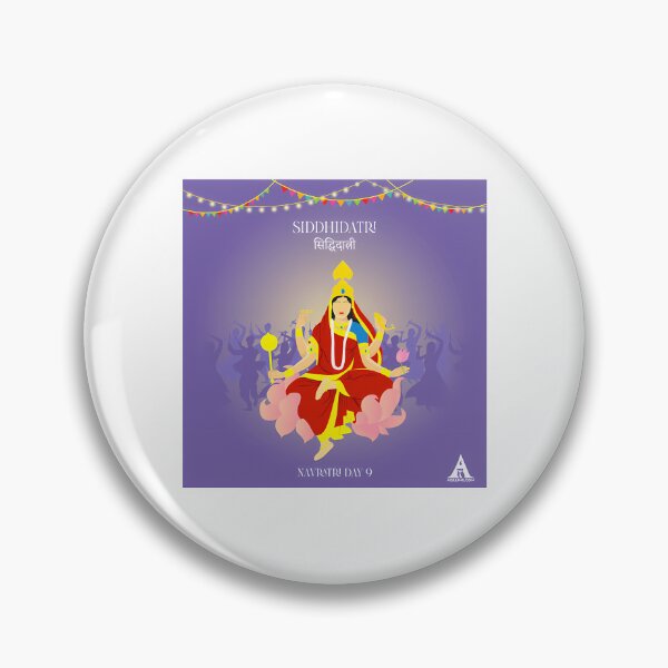 Item preview, Shubh Navratri Poster (Siddhidatri) - Day- 9 designed and sold by keener-kizziex.