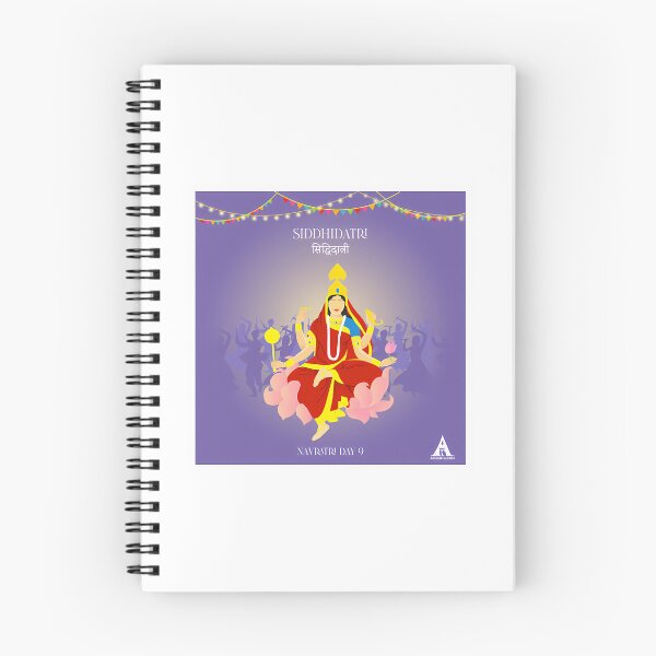 Item preview, Shubh Navratri Poster (Siddhidatri) - Day- 9 designed and sold by keener-kizziex.