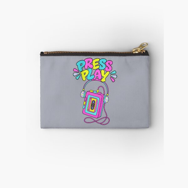 Item preview, Press Play – Retro Colorful Cassette Player T-Shirt designed and sold by Aimetoi.