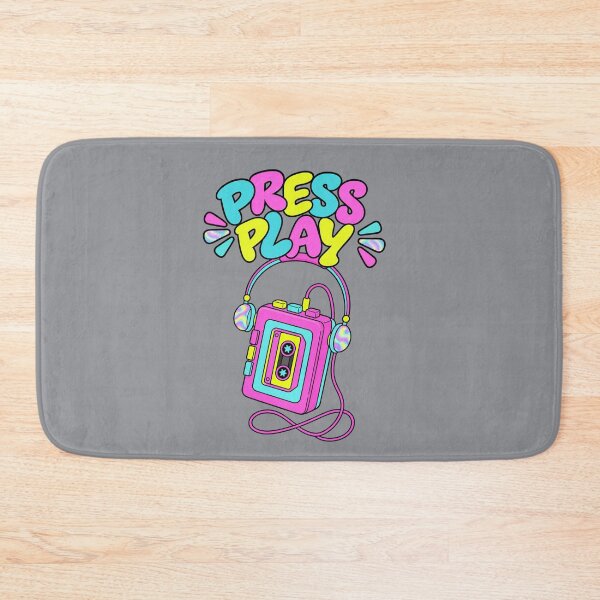 Item preview, Press Play – Retro Colorful Cassette Player T-Shirt designed and sold by Aimetoi.