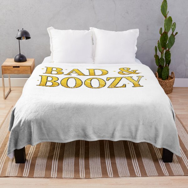Item preview, Bad And Boozy Funny Drinking Party Girls Night Out Gold designed and sold by RuthLangmoreSH.