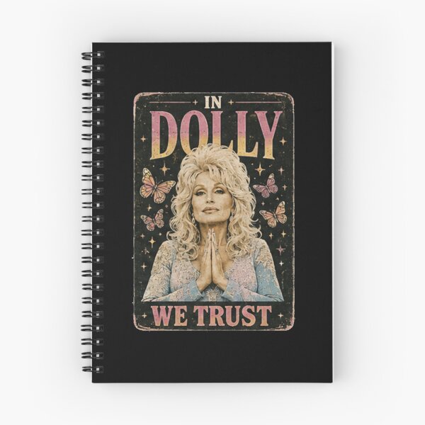 Item preview, In Dolly We Trust Retro Vintage Butterfly and Praying Hands Poster designed and sold by HitohitoMani.
