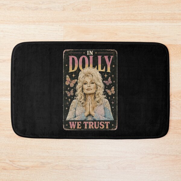 Item preview, In Dolly We Trust Retro Vintage Butterfly and Praying Hands Poster designed and sold by HitohitoMani.