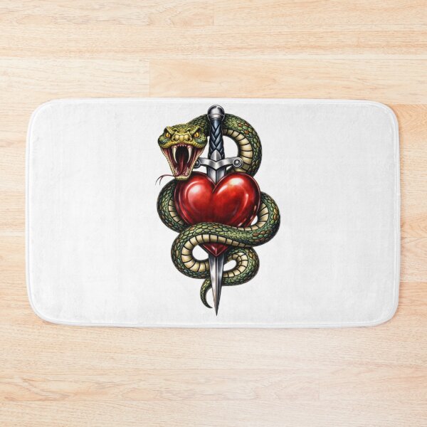 Item preview, Serpent of the Sacred Heart designed and sold by CHRIST5000.