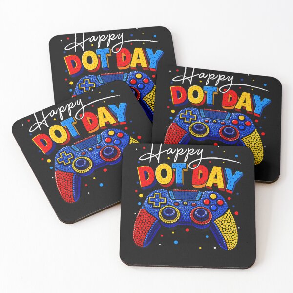 Item preview, Happy Dot Day Shirts for Boys Gamer Polka Dot 2026 designed and sold by leevekaArt.