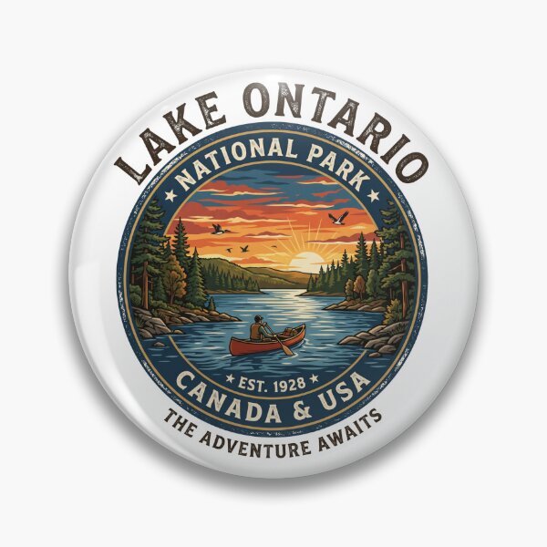 Item preview, Lake Ontario Sunset Great Lakes Travel Design designed and sold by Meadowmood.