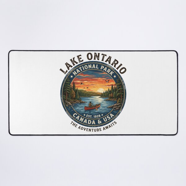 Item preview, Lake Ontario Sunset Great Lakes Travel Design designed and sold by Meadowmood.