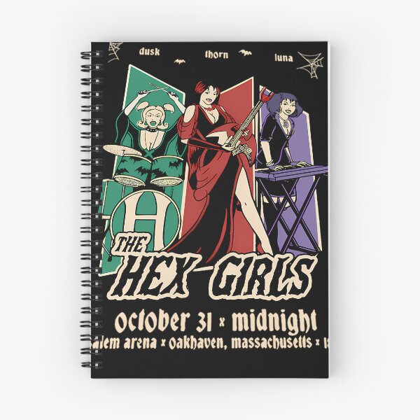 Item preview, The Hex Girls Spooky Rock Band designed and sold by CosmicKabuki.