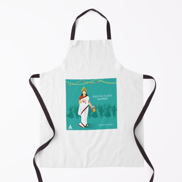 Item preview, Shubh Navratri Poster -Brahmacharini (Day-2) designed and sold by keener-kizziex.