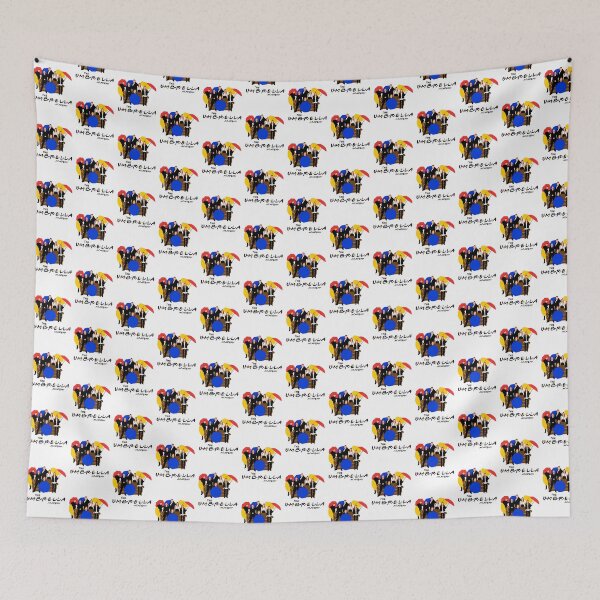 Item preview, Whimsical Umbrella Pals - Adorable Friends In Rain | Limited Edition designed and sold by bugsbots.