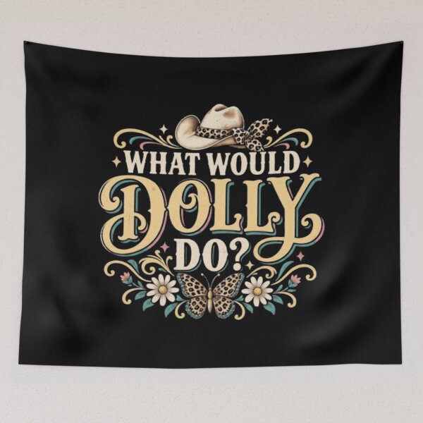 Item preview, What Would Dolly Do designed and sold by HitohitoMani.