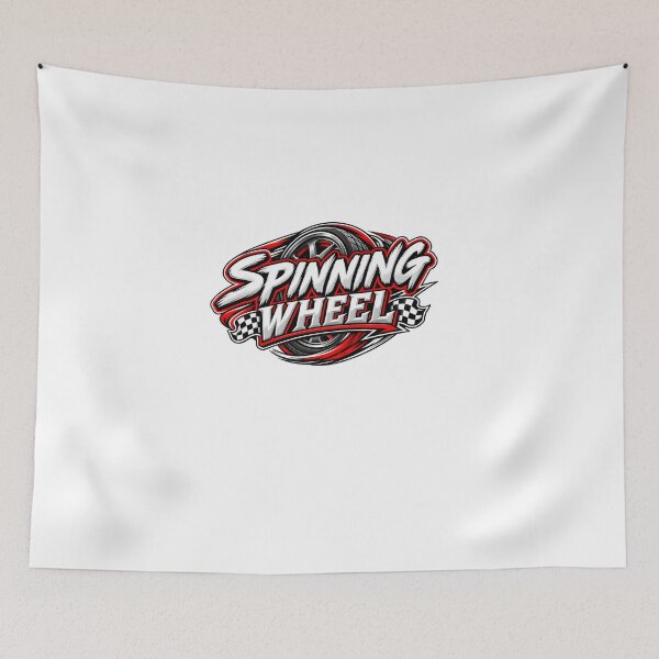 Item preview, SPINNING WHEEL – Retro Automotive Garage Racing Design designed and sold by Nopidesign-.
