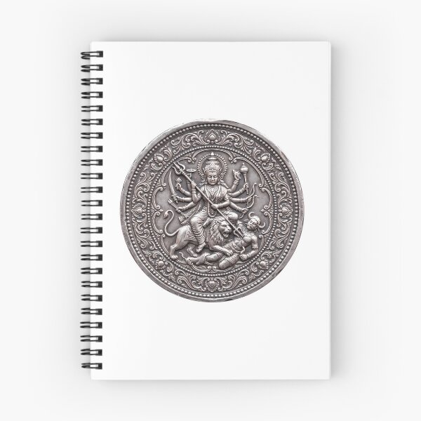 Item preview, Silver Durga Coin Art designed and sold by keener-kizziex.