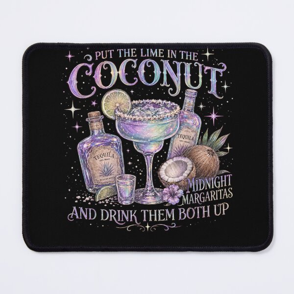 Item preview, Put The Lime in The Coconut Retro Margaritas Celestial Beach designed and sold by leevekaArt.