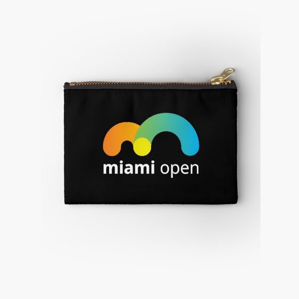 Aperçu de l'œuvre Logo noir de l'Open de Miami créée et vendue par santa-mariadan.