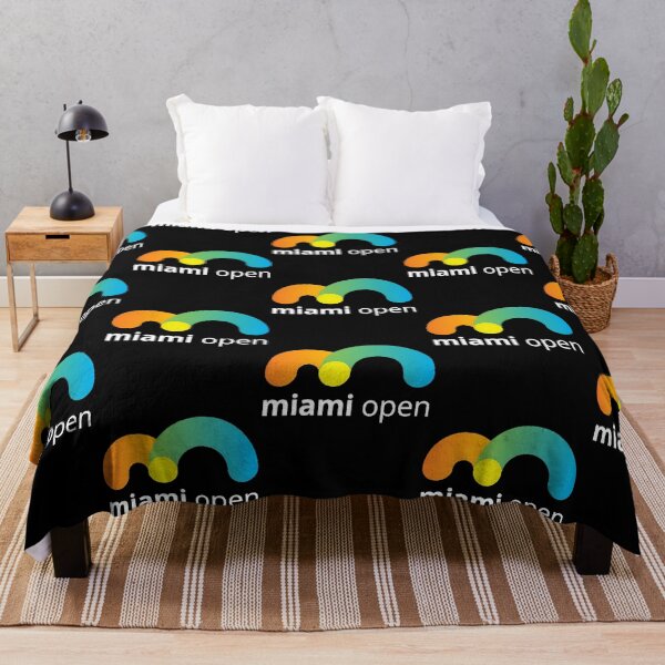 Aperçu de l'œuvre Logo noir de l'Open de Miami créée et vendue par santa-mariadan.
